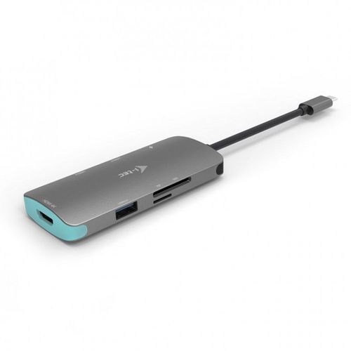 i-Tec USB-C Metal Nano Dock 4K HDMI + Power Delivery - Station d'accueil - USB-C 3.1 - HDMI