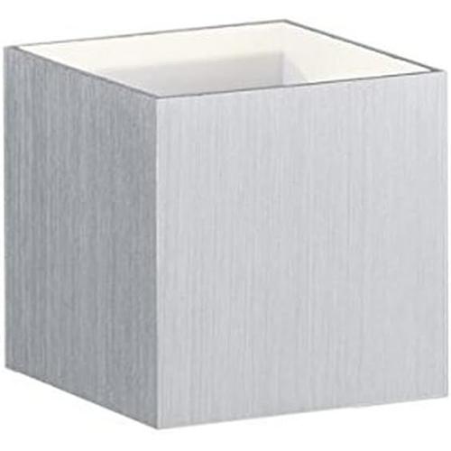 Louis Applique, Métal, Integriert, 4.5 W, Aluminium/Innen Blanc, 10 X 10 X 10 Cm
