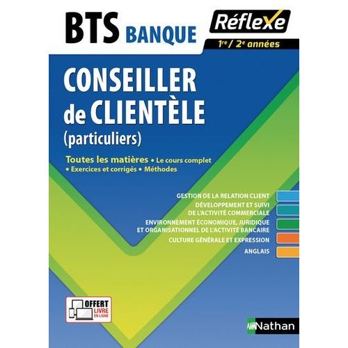 Bts Banque Conseiller De Clientèle (Particuliers) - Toutes Les Matières