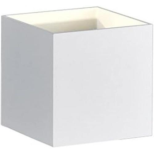Louis Applique, Métal, Integriert, 4.5 W, Blanc Matt/Innen Blanc, 10 X 10 X 10 Cm