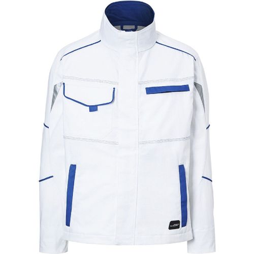 Veste De Travail Unisexe - Jn849 - Blanc