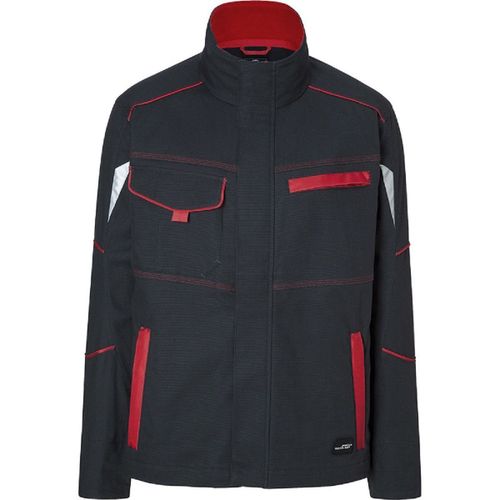 Veste De Travail Unisexe - Jn849 - Gris Carbone