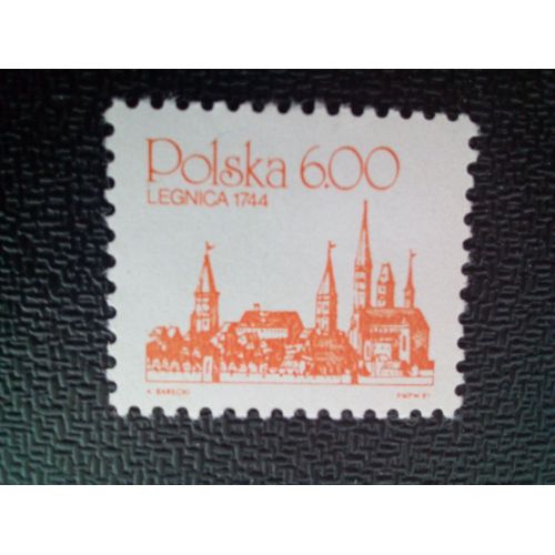 Timbre Pologne Yt 2570 Legnica, 1744 1981 ( 60404 )