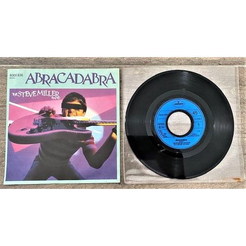 The Steve Miller Band "Abracadabra" 45t Press Allemagne 1982