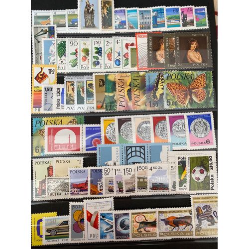 Timbres Pologne Neufs ** 1976/78 Lot 124