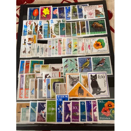 Timbres Pologne Neufs ** 1963/65 Lot 120