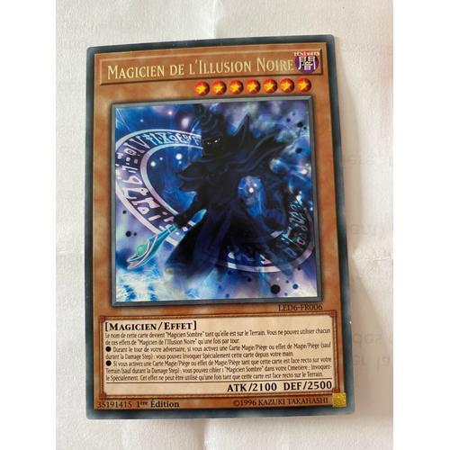 Yugioh! Magicien De L'illusion Noire (Led6-Fr006)