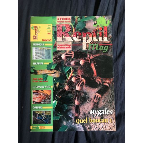 Reptil Mag N 9 Mygales Quel Boucan !