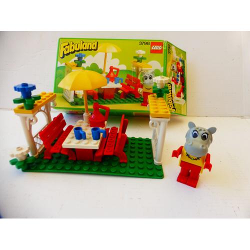 Lego Fabuland Vintage 3798 : Le Pique-Nique D'hannah L'hippopotame