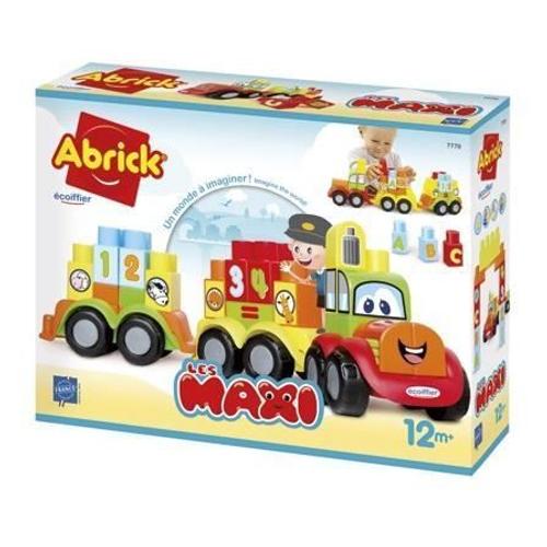 Jeu De Construction Maxi Abrick Train Premier Âge.
