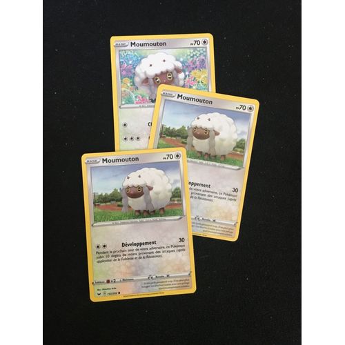 (1874) 3x Moumouton (Pokemon)