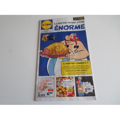 Asterix - Catalogue Lidl - Sanglier 1