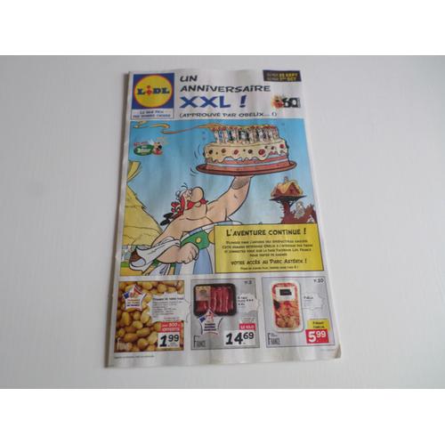 Asterix - Catalogue Lidl - Gateau 2