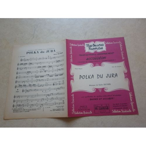 Polka Du Jura. Transcription Ety Arrangement Pour Accordéon Avec Application Du Système International De Notation (Basses Et Accords).