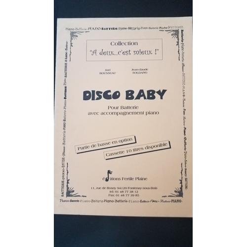 Disco Baby Pour Batterie Avec Accompagnement De Piano