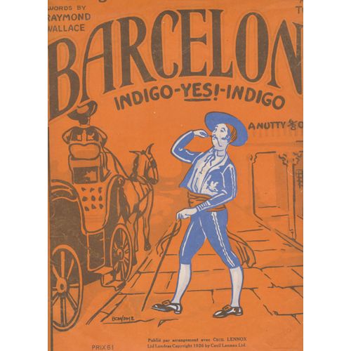 Partition "Barcelona" 1926