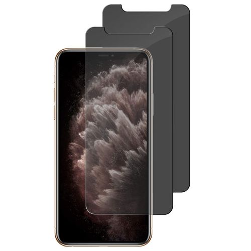 Verre Protection Anti-Espion Iphone X/Xs/11 Pro 5,8" Transparent/Noir Hobbytech