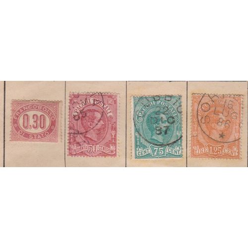 15 Timbres Italiens . Bollo Italiano . Italian Stamp