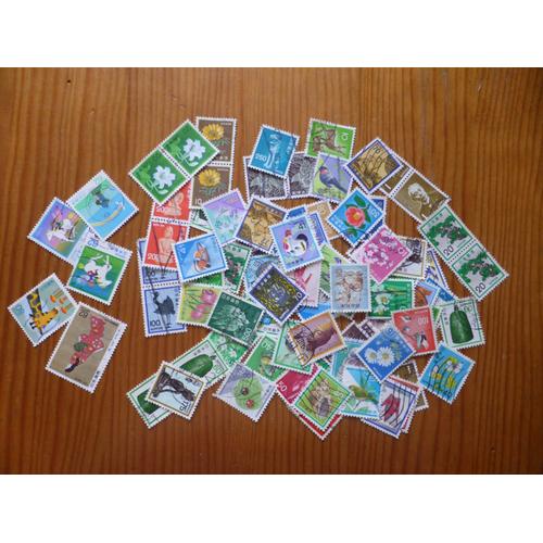 Plus De 70 Timbres Oblitérés Du Japon