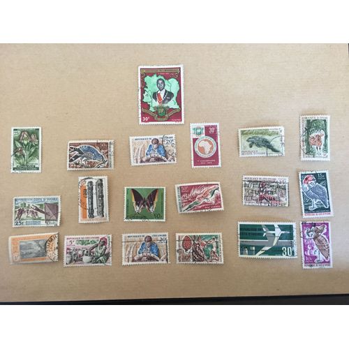Côte DIvoire - Lot De 19 Timbres Différents - Rl 40