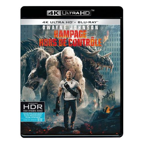 Rampage - Hors De Contrôle - 4k Ultra Hd + Blu-Ray