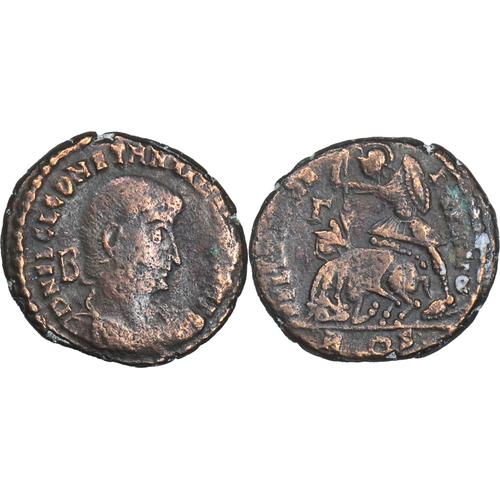 Rome - Maiorina - Constance Galle - 352 Ad - Cavalier À Terre - 5.21 G. - Ric.258 - 20-057