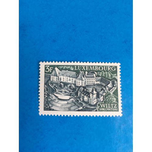 Timbre Neuf Luxembourg 1969 Château De Wiltz Etson Théâtre