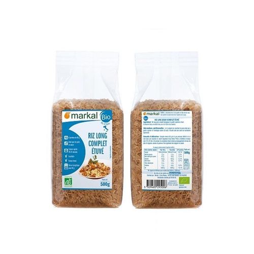 Riz Long Complet Etuve Italie 500g