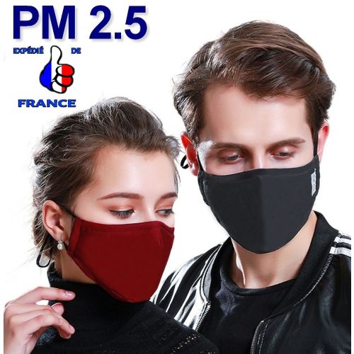 Masque Anti Pollution Filtrant Avec Insert Filtre À Charbon Actif (Pm 2.5) Contre Les Particules Fines, Poussières Allergènes, Pollens, Acariens, Squames - Cheapatleast 920 Visual Kei