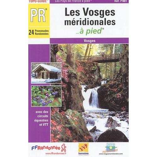 Les Vosges Méridionales - À Pied - 24 Promenades Randonnées