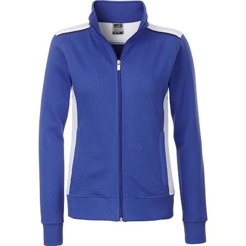 Sweat De Travail Zip Int?Gral - Femme - Jn869 - Bleu Roi