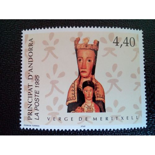 Timbre Andorre Yt 461 Art Religieux 1995 ( 90404 )
