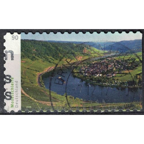 Allemagne 2016 Oblitéré Used Fleuve Moselle Près De Kröv Su