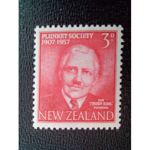 Timbre Nouvelle -Zelande Yt 361 50e Anniversaire De La Plunket Society 1957 ( 90404 1)