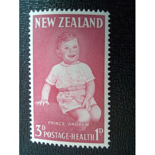 Timbre Nouvelle -Zelande Yt 415 Timbres Santé 1963 Prince Andrew 1963 ( 90404 1)