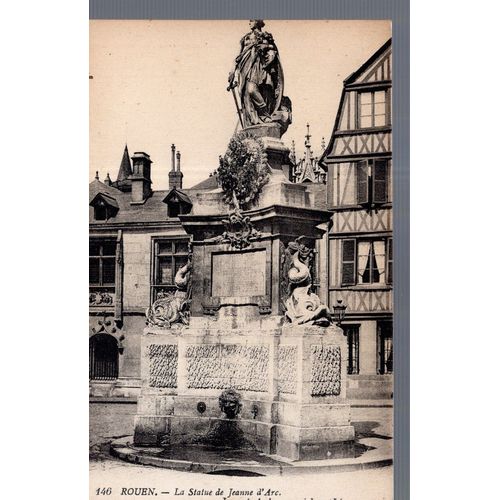 Carte Postale De Rouen (Seine-Maritime) La Statue De Jeanne D' Arc (Réf.146)