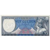 Billet De Banque 5 Vijf Gulden - Centale Bank Van Suriname - Surinam - 1963