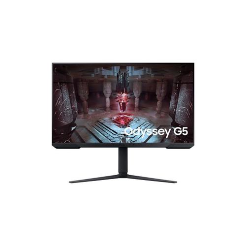 Samsung Odyssey G5 S32DG500EU - G50D Series - écran LED - jeux - 32" - 2560 x 1440 QHD @ 180 Hz - IPS - 350 cd/m² - 1000:1 - DisplayHDR 400 - 1 ms - HDMI, DisplayPort - noir