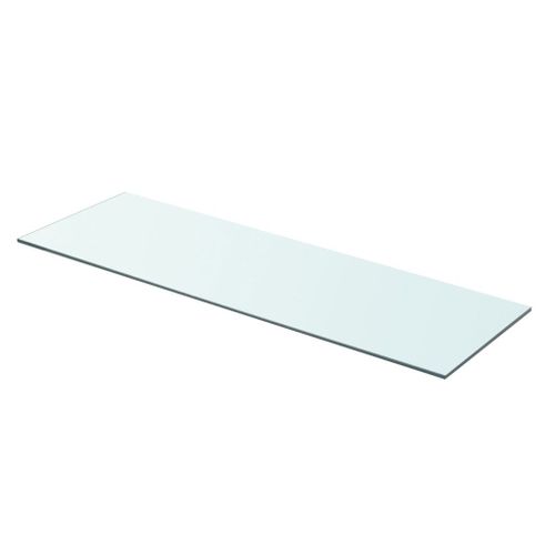 Panneau Pour Étagère Verre Transparent 80 X 25 Cm