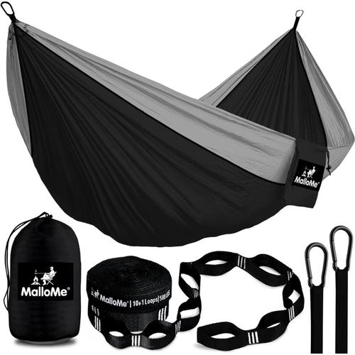 Hamacs Hamac Exterieur - Hamac Suspendu - Hamac 2 Places 2 Personnes Double & 1 Personne - Hammock Pour Adultes & Enfants - Camping Hammack Portable - Amack Amaque Amak Amac Amaque Hammac