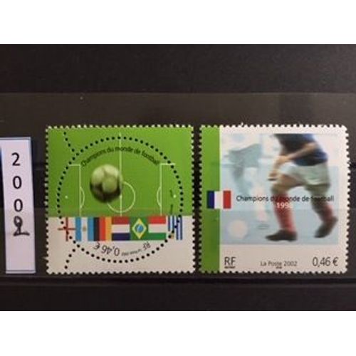 Lot De 2 Timbres Neufs