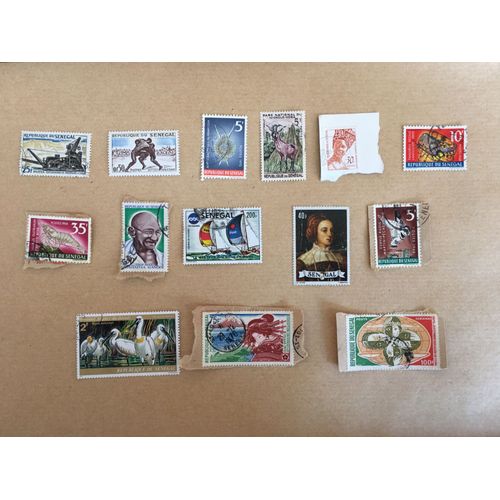 Sénégal - Lot De 14 Timbres Différents - Rl 48