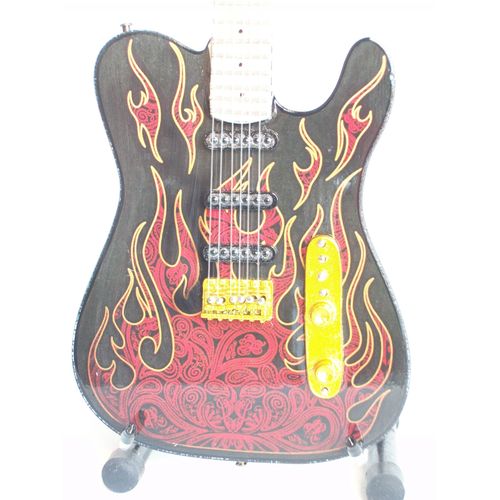 Guitare Miniature De Type Telecaster James Burton Guitariste D'elvis Presley