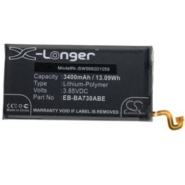Vhbw Batterie Compatible Avec Samsung Galaxy A7 2018, A8+ 2018 Smartphone (3400mah, 3.85v, Li-Polymère)