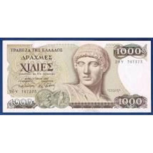 Billet De Banque 1000 Drachmes - Grece - 1987