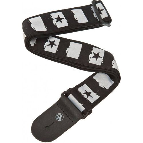 Planet Waves 50c01 Rockstar - Sangle Guitare En Nylon 5cm