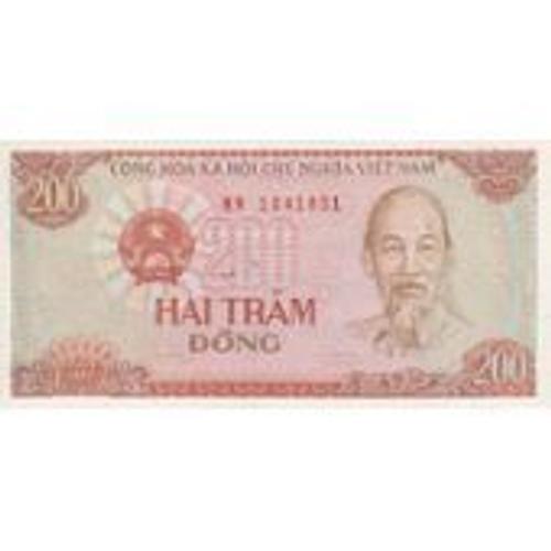 Billet De Banque 200 Hai Tram Dong - Viet Nam Vietnam - 1987