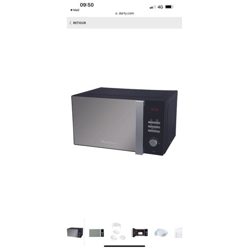Micro onde grill