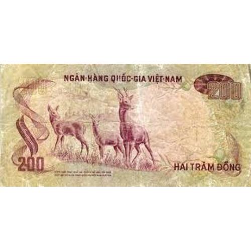 Billet De Banque 200 Hai Tram Dong - Viet Nam Vietnam - Dinh Doc Lap