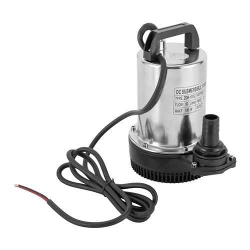 Pompe à Eau de 12V et 160W, Dispositif de Vidange pour Puits Fosses Septiques, Nettoyage de Bassin